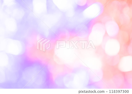 Sparkling pink and orange background material 118397300