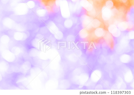 Sparkling pink and orange background material 118397303