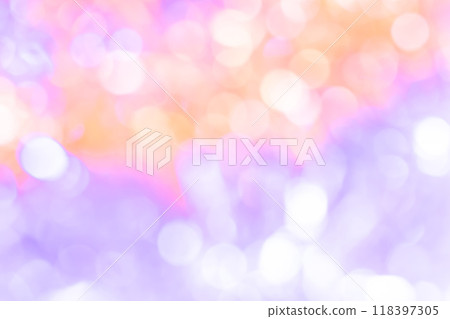 Sparkling pink and orange background material 118397305