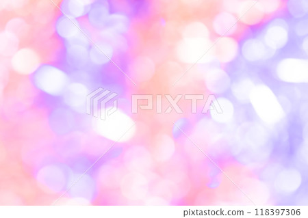 Sparkling pink and orange background material 118397306