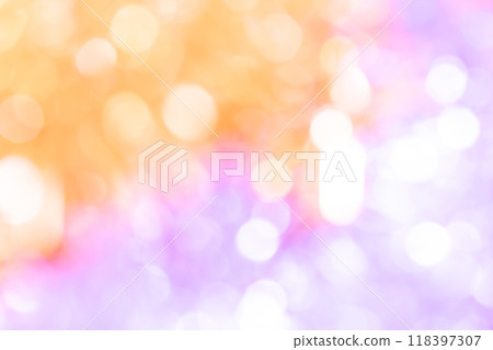 Sparkling pink and orange background material 118397307