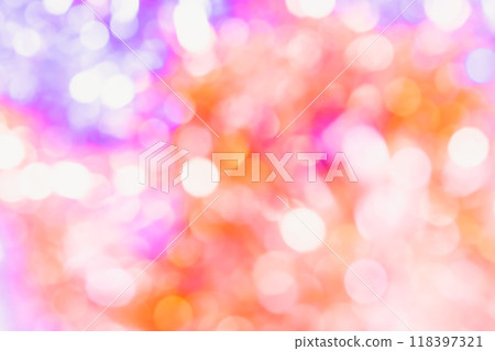 Sparkling pink and orange background material Sparkling pink and orange background material 118397321