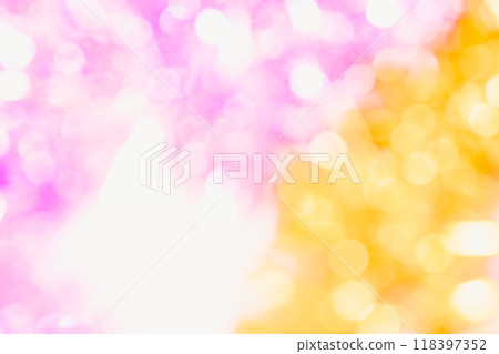Sparkling pink and orange background material 118397352