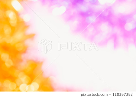 閃閃發光的粉紅色和橙色背景材料 118397392