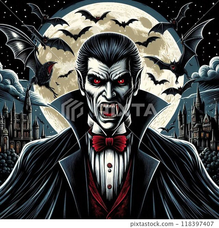 德古拉插圖 118397407