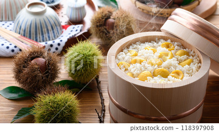 一碗秋天栗子飯的味道 一碗秋天栗子飯的味道 118397908