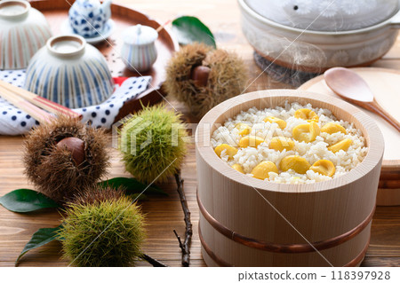 一碗秋天栗子飯的味道 一碗秋天栗子飯的味道 118397928