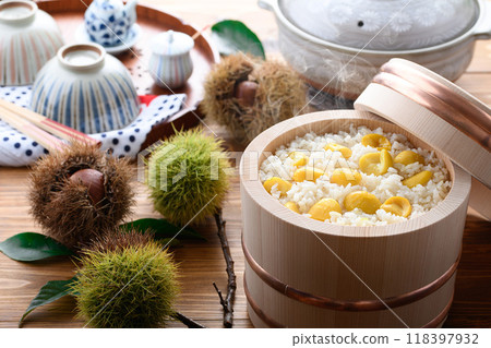 一碗秋天栗子飯的味道 一碗秋天栗子飯的味道 118397932