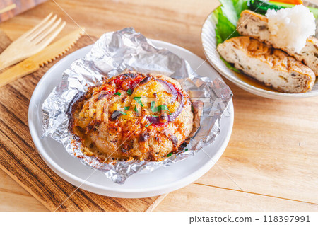 Pizza-style toasted toaster Pizza-style toasted toaster 118397991