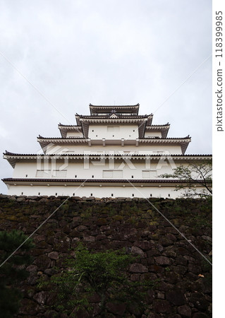 Wakamatsu Castle (Tsuruga Castle), which served as a military base during the Boshin War 118399985