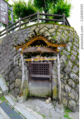 Gunma Prefecture, Ikaho Onsen, Duck Shrine and stone steps 118400395