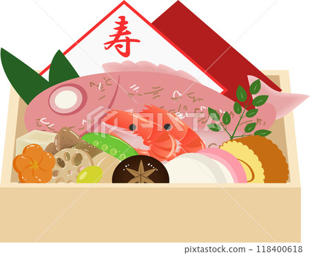 Celebration bento 118400618