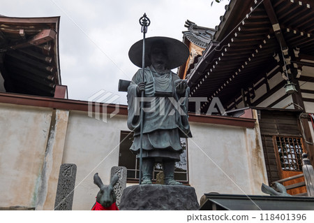 Aomori Kongozan Saishoin Kobo Daishi Statue 118401396
