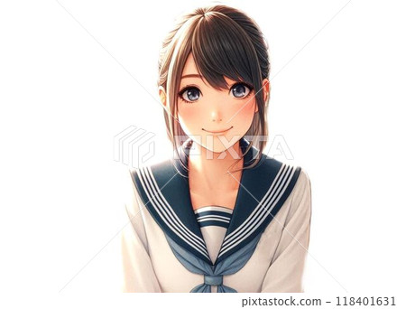 Smiling student Smiling student 118401631