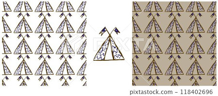 Children's drawings with wax crayons. Set Print Children's drawings with wax crayons. Set Print 118402696