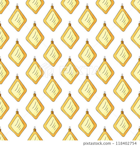 Christmas holidays. Seamless pattern in hand draw style 118402754
