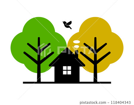 大自然中可愛的房子 大自然中可愛的房子 118404343