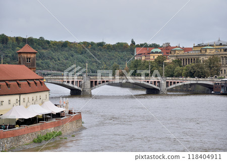 High water levelHigh water levels on Vltava, after storm Boris caused torrential floods in Europe, in Pragues on Vltava, after storm Boris caused torrential floods in Europe, in Prague, Czech Republic High water levelHigh water levels on Vltava, after storm Boris caused torrential floods in Europe, in Pragues on Vltava, after storm Boris caused torrential floods in Europe, in Prague, Czech Republic 118404911
