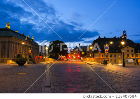 Gamla Stan,斯德哥爾摩老城,瑞典的夜晚 Gamla Stan,斯德哥爾摩老城,瑞典的夜晚 118407594