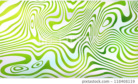 Abstract white green fluid swirl bg. Liquid line surface. Abstract white green fluid swirl bg. Liquid line surface. 118408119