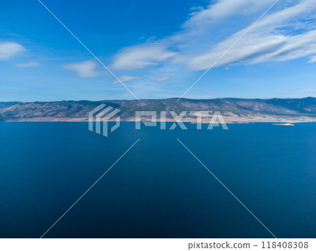 Lake Baikal. the steppes of Olkhon. Warm autumn days. 118408308