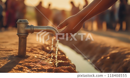 Water scarcity affects every corner of the globe 118408555