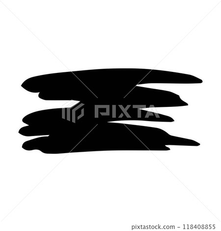 Paint brush stroke, freehand artistic water color abstract shape dirty grunge style stroke smear inked line design Paint brush stroke, freehand artistic water color abstract shape dirty grunge style stroke smear inked line design 118408855