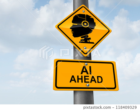 AI Artificial Intelligence Warning 118409329