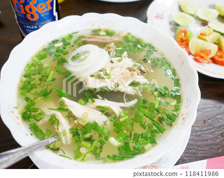 Vietnamese chicken pho Vietnamese chicken pho 118411986