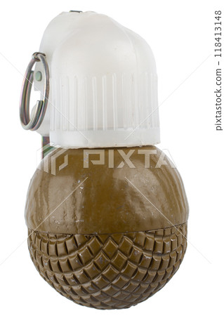 hand grenade RGO isolated on white hand grenade RGO isolated on white 118413148