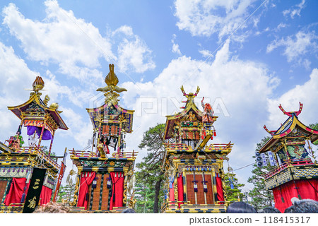 Takayama Festival (2017) Commemorating the Registration of UNESCO Intangible Cultural Heritage 118415317