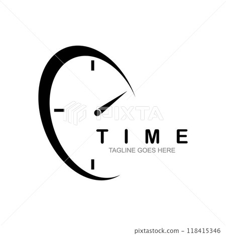 business clock logo template business clock logo template 118415346