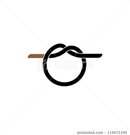 Rope icon vector illustration template 118415390