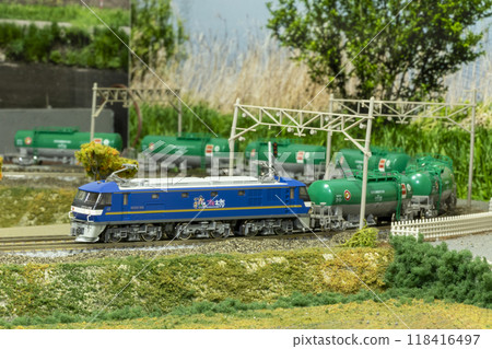 N gauge EF210 Momotaro Freight 01 N gauge EF210 Momotaro Freight 01 118416497