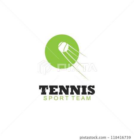 Tennis Logo Template Vector design 118416739