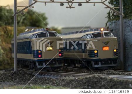 N gauge 583 series express train Yuzuru Hakutsuru 01 118416859