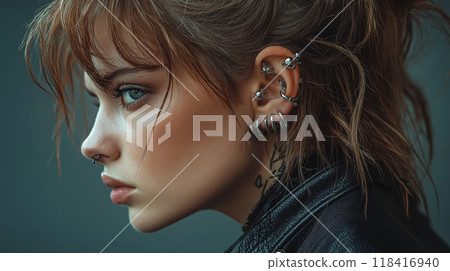 Lots of piercings 118416940
