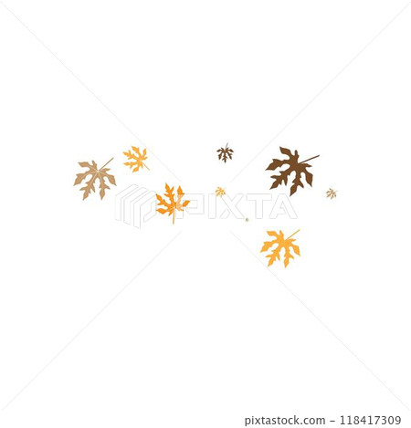 Summer Autumn Logo Template Summer Autumn Logo Template 118417309