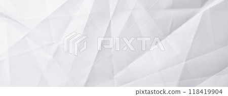 background texture of creased white paper 118419904