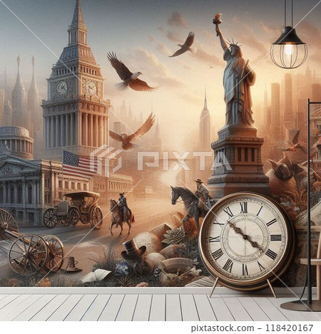 與時鐘的風景 118420167