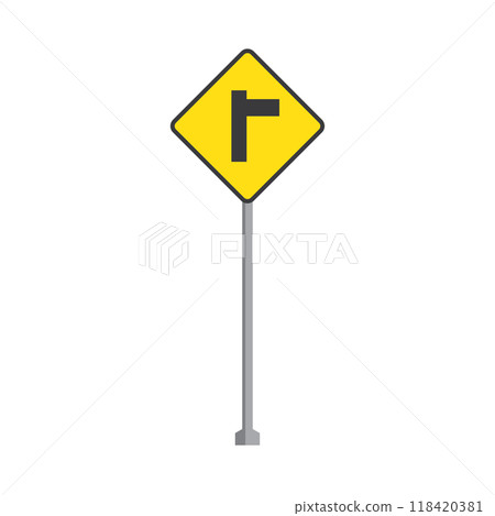 Road sign icon Road sign icon 118420381