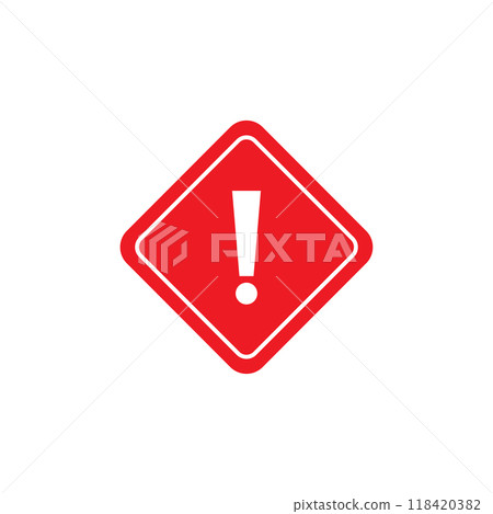 Road sign icon 118420382