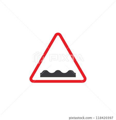 Road sign icon 118420397