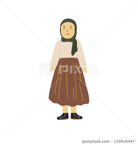 fashionable muslim girls  118420447