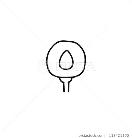 種子果實線描 種子果實線描 118421390