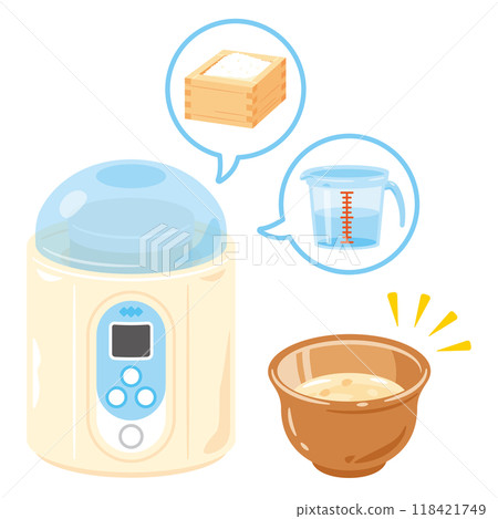 Making Amazake with a Yogurt Maker Making Amazake with a Yogurt Maker 118421749