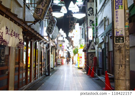 The back alleys of Fureai Road seen from Nakano Sun Mall The back alleys of Fureai Road seen from Nakano Sun Mall 118422157