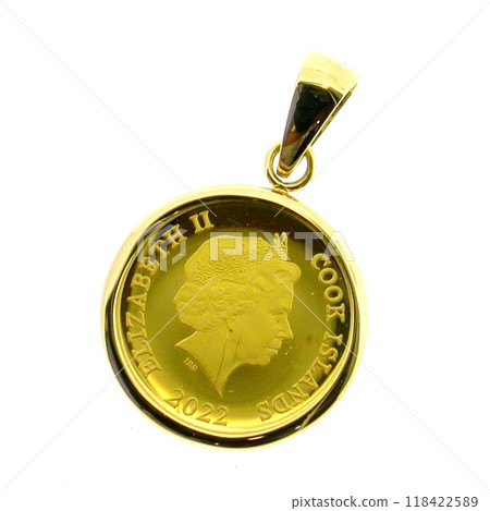 伊莉莎白金幣吊墜上衣 伊莉莎白金幣吊墜上衣 118422589