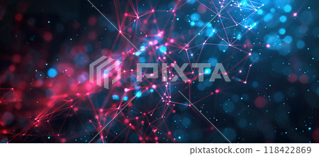 Technology tech computing background wallpaper backdrop. Electrical signals, abstract composition, connectivity Technology tech computing background wallpaper backdrop. Electrical signals, abstract composition, connectivity 118422869