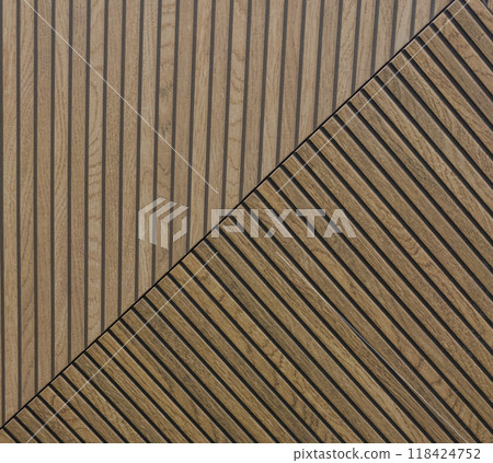Brown wood texture background coming from ceramic tile. High quality photo 118424752